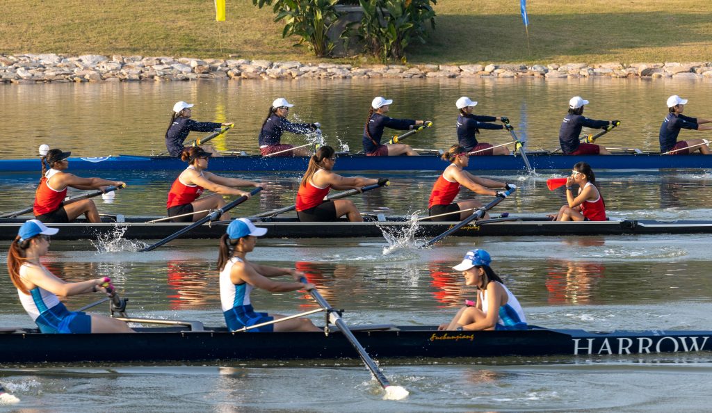 One Bay. One Vision. Rowing to Greatness.AISL Harrow Rowing Regatta ...